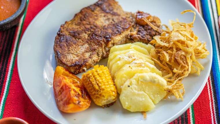 Entrecot a la parrilla