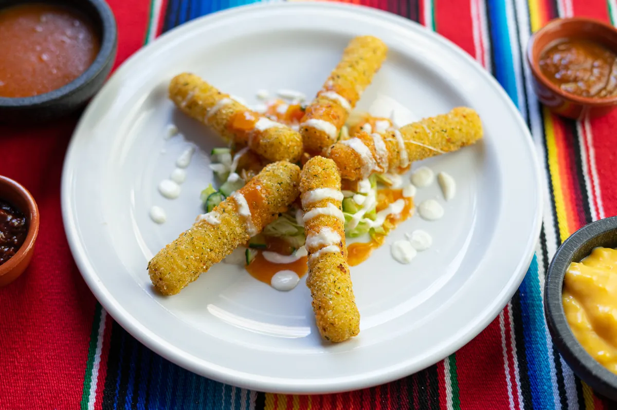 Palitos de queso frito